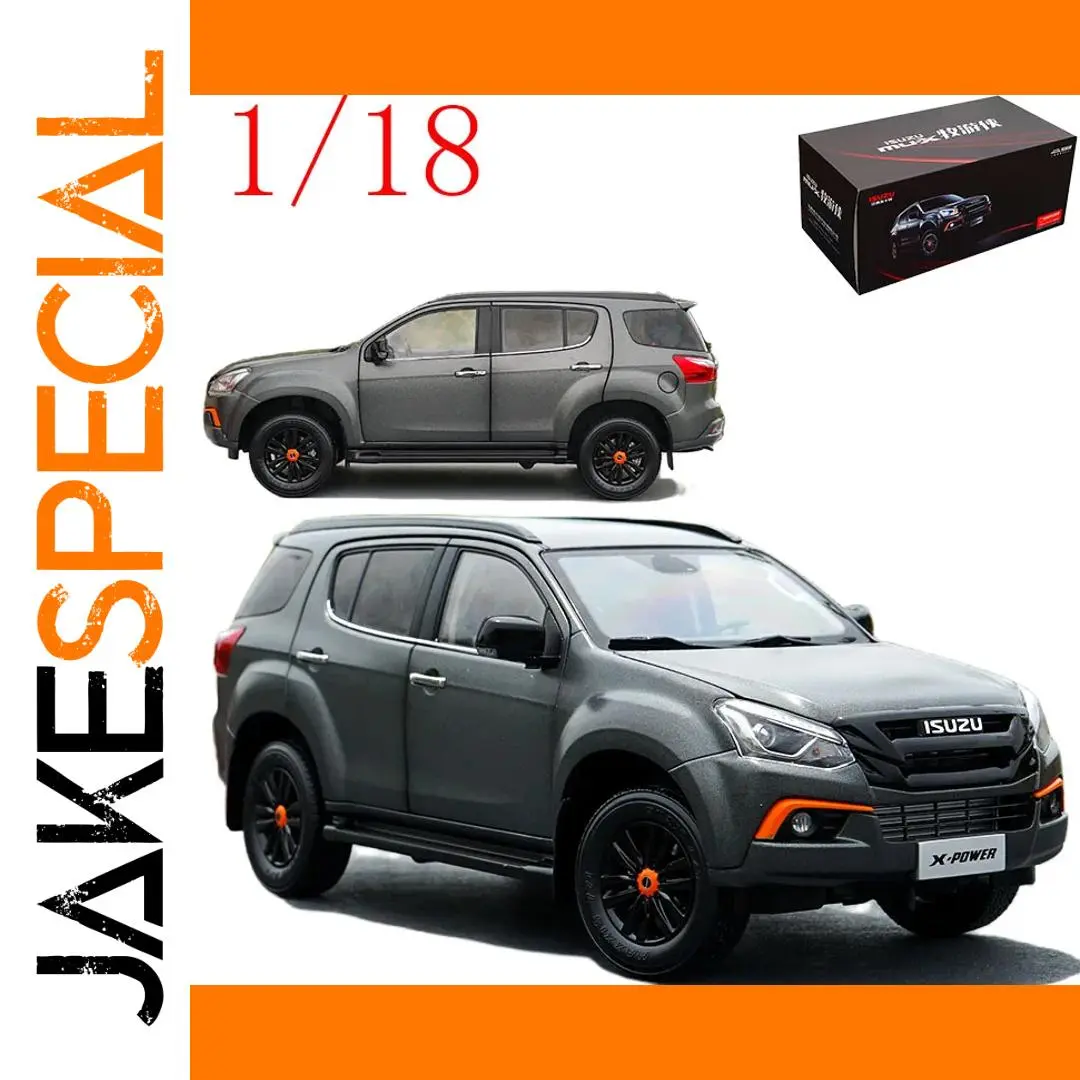 1/18 Scale Diecast Isuzu MU-X Model for Collectors 1 1/18 Scale Diecast Isuzu MU-X Model for Collectors