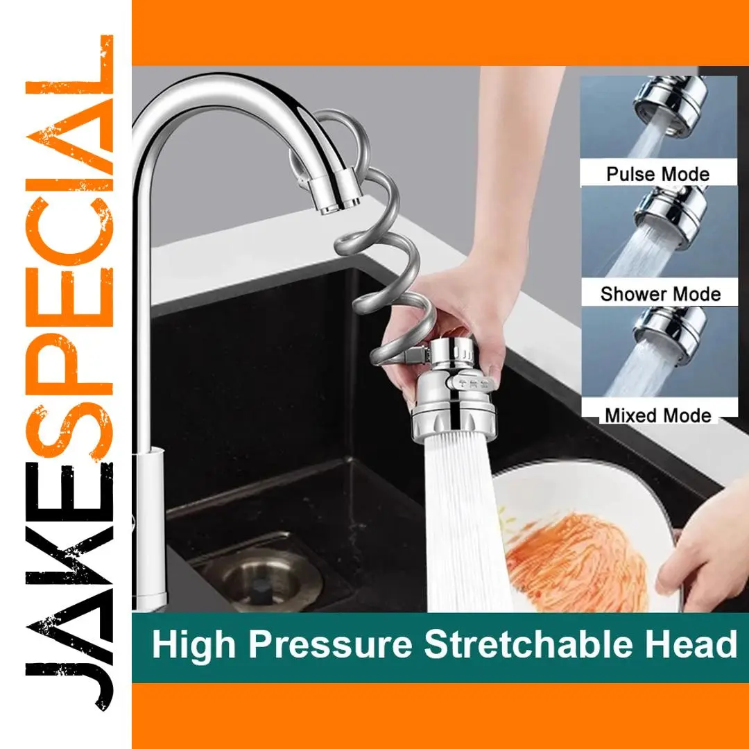 Multi-Mode Faucet Extender with Filter — 360° Rotatable 1 Multi-Mode Faucet Extender with Filter — 360° Rotatable