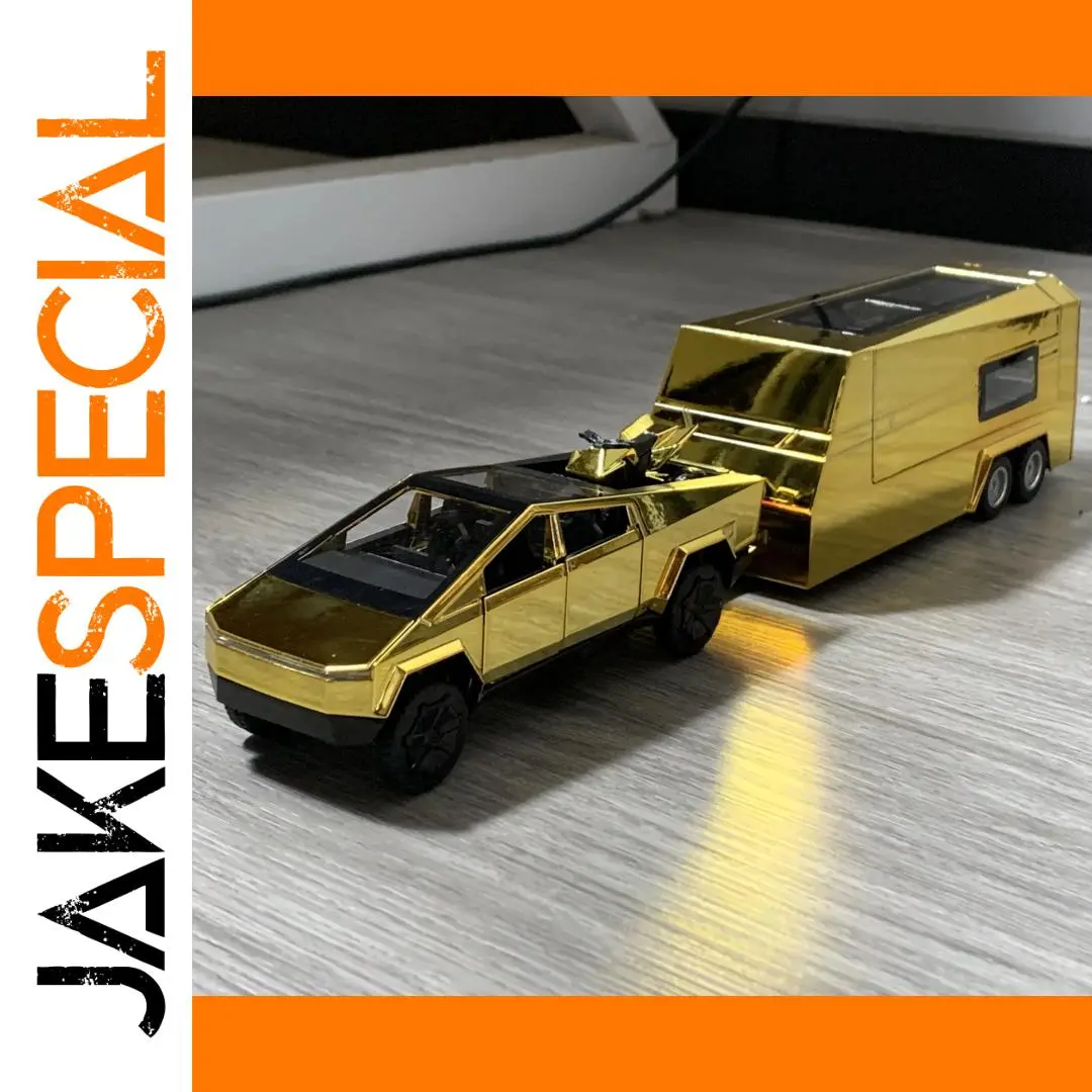 1:32 Futuristic Gold Off-Road Pickup Model 1 1:32 Futuristic Gold Off-Road Pickup Model