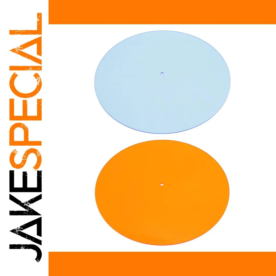 Transparent Acrylic Record Player Turntable Mat 1 Transparent Acrylic Record Player Turntable Mat