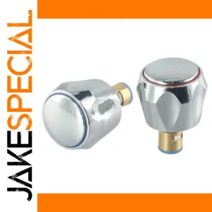 Modern Faucet Handle Replacement Set with Copper Valves