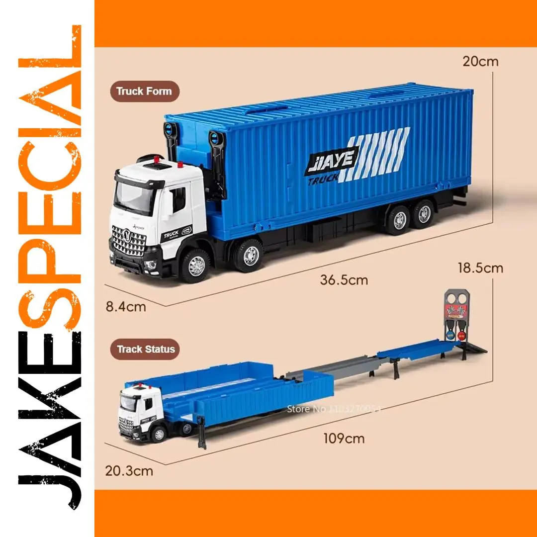1:50 Scale Diecast Freight and Sanitation Truck 1 1:50 Scale Diecast Freight and Sanitation Truck