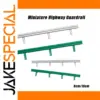 Miniature Highway Guardrail Set—2 Pieces