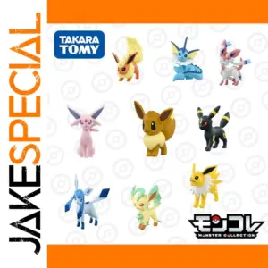 Pokémon Collection PVC Figures Set - Eevee & Evolutions