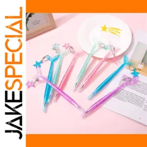 Mermaid Gel Pen Set with Charms
