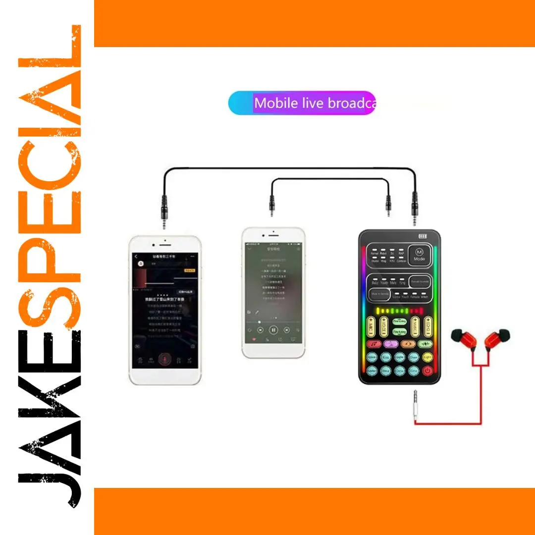 Portable Live Streaming Sound Card 1 Portable Live Streaming Sound Card