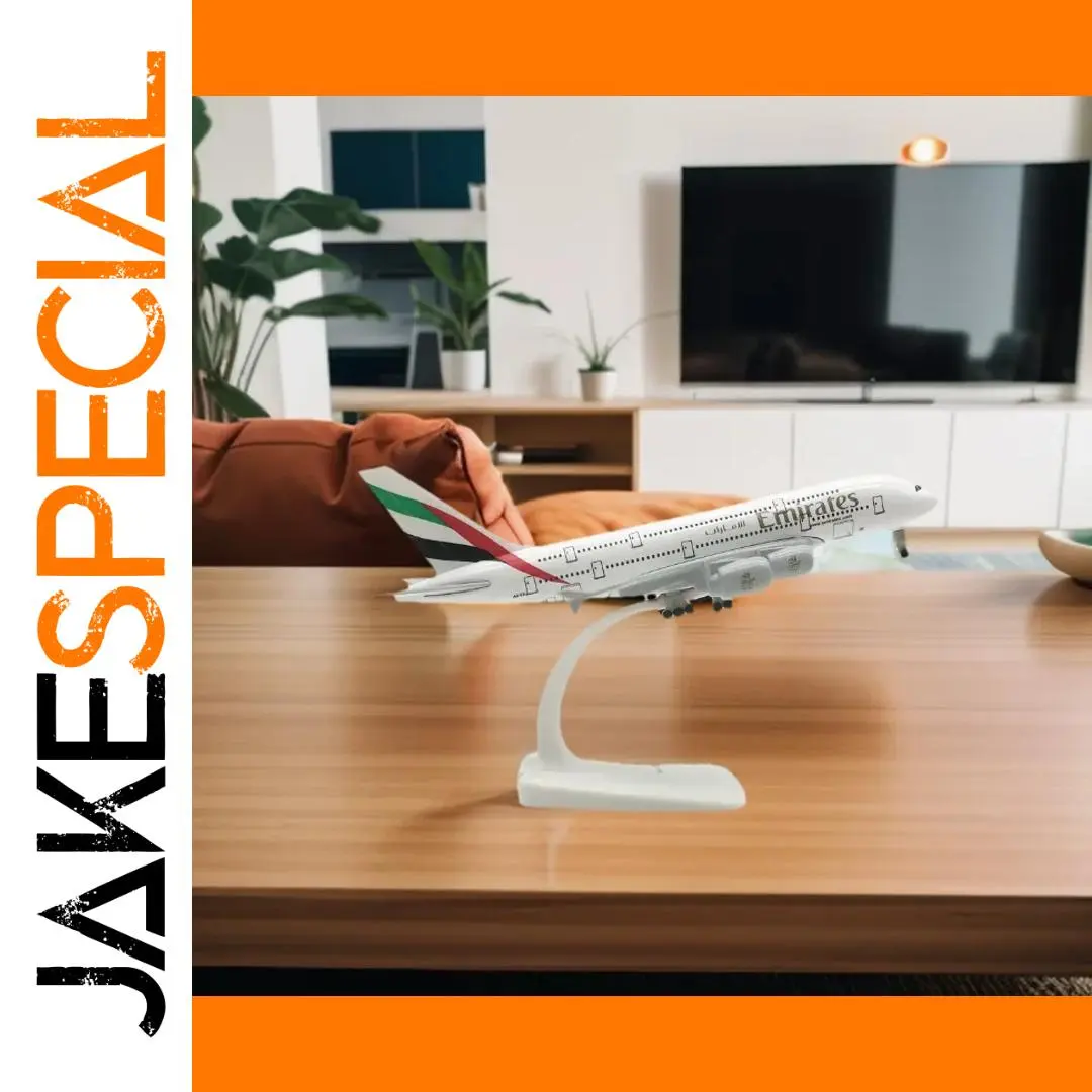 Airbus A380 UAE 20cm Diecast Model 1 Airbus A380 UAE 20cm Diecast Model