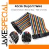 120-Piece Colorful DuPont Jumper Wires Set