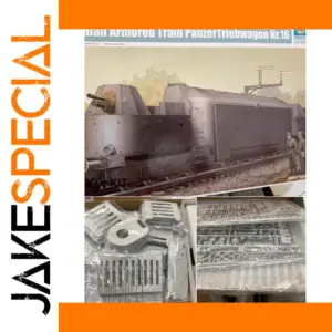 German Armored Train Model Kit 1:35 Scale