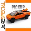 1:32 Scale Futuristic Orange Pickup Truck Model