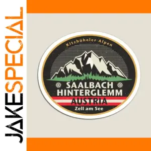 Saalbach Hinterglemm Austria Magnet Set (3 Sizes)