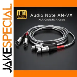 Premium Silver RCA XLR Cable Set for Audio