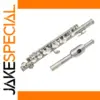Elegant Silver Professional Transverse Flute