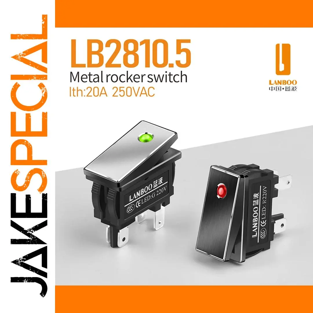 High-Current 2810.5 Series Rocker Switch 1 High-Current 2810.5 Series Rocker Switch