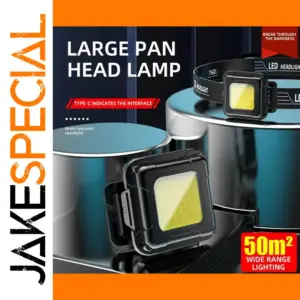 Rechargeable Waterproof LED Headlamp for Outdoors