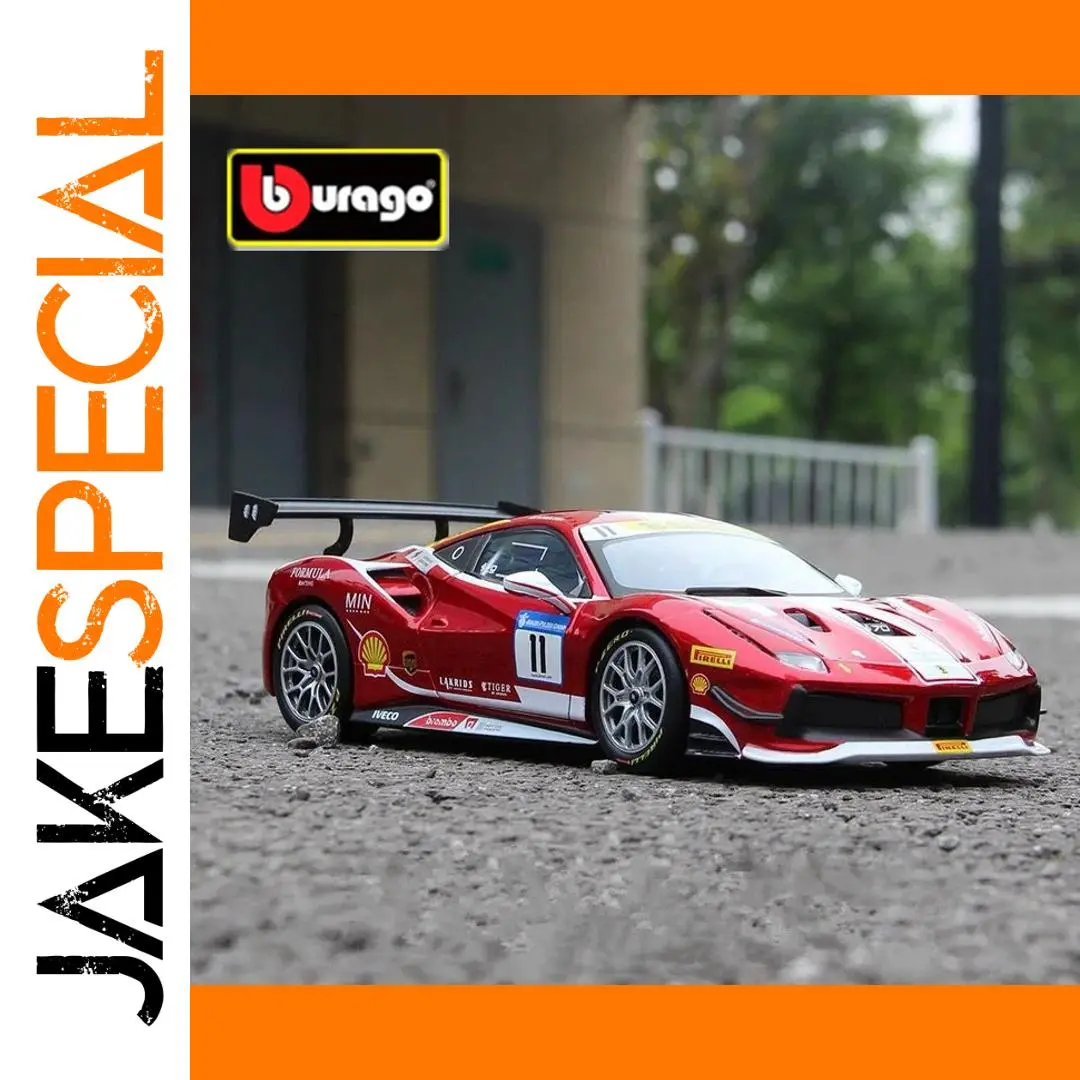 Ferrari 488 Challenge 1:24 Diecast Model 1 Ferrari 488 Challenge 1:24 Diecast Model