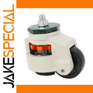 Heavy-Duty Leveling Stem Caster with 75mm Wheel