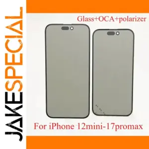 Premium Tempered Glass Front Panels for iPhone 13-17