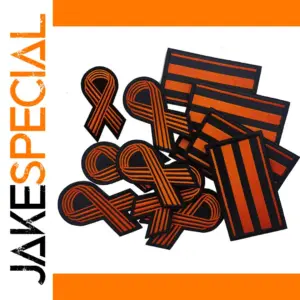 Bold Embroidered Patch for Clothing and Accessories