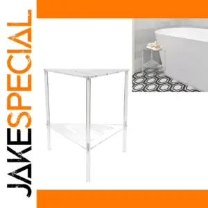 Acrylic Corner Shower Caddy 34x31x30cm