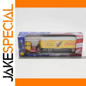 Vintage Coca-Cola Truck Diecast Model 34cm 1:43 Scale