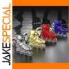 Miniature Roller Skate Keychain in Vibrant Colors