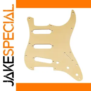 Gold Aluminum Pickguard for Stratocasters