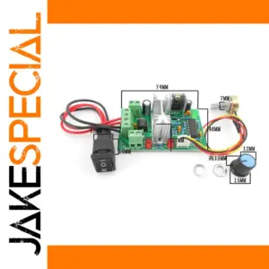 Industrial PWM DC Motor Controller 10V-40V 150W