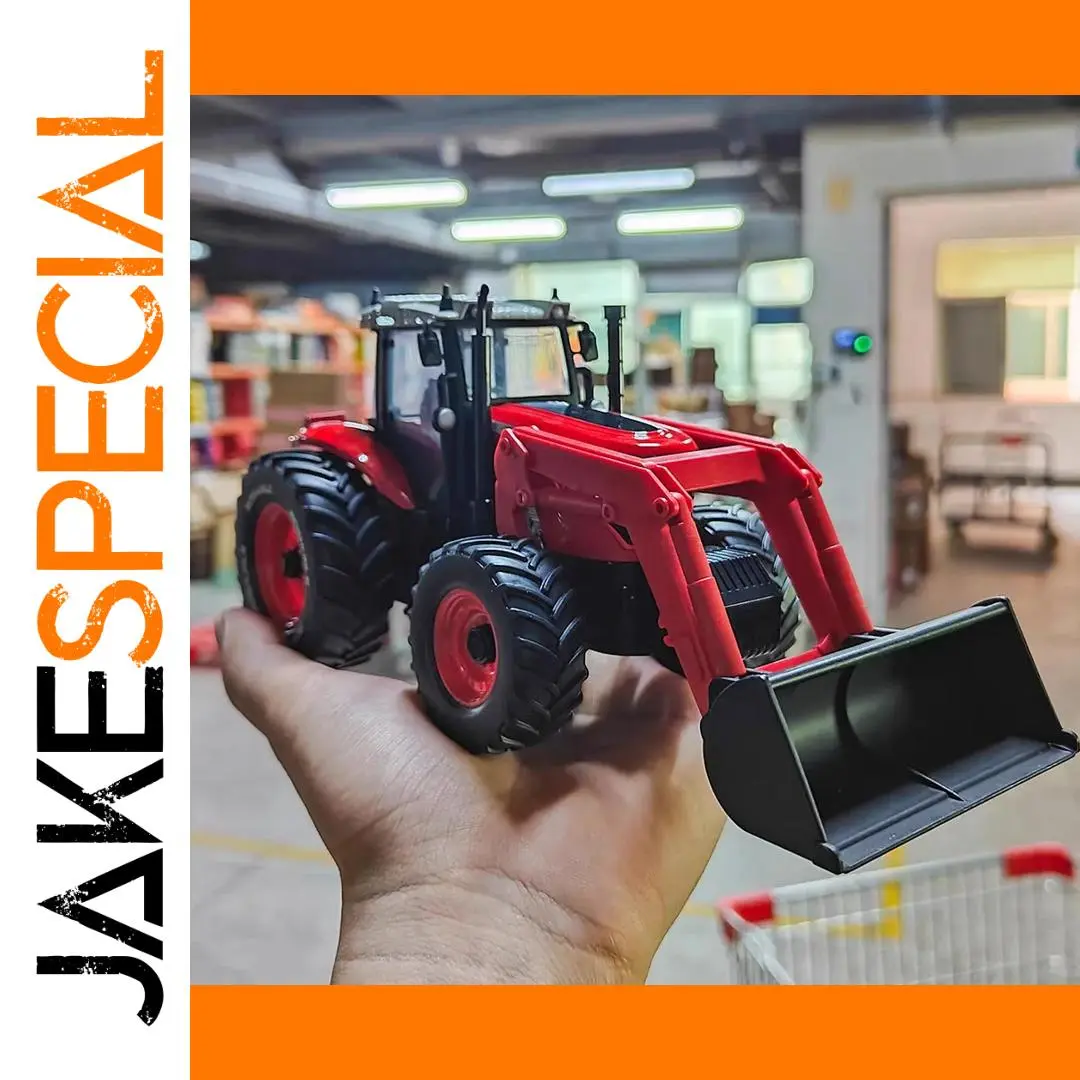 1:32 Scale Excavating Tractor Toy Model 1 1:32 Scale Excavating Tractor Toy Model