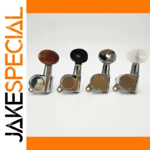 Four-Color Ukulele Tuning Peg Set for Standard 4-String Instruments