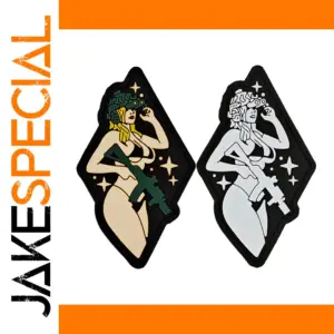 Tactical Sexy Girl 3D PVC Rubber Patch