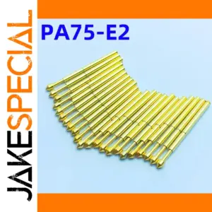 Set of 100 Gold-Plated Spring Test Probes