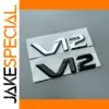 Mercedes-Benz V12 Emblem for S400 S500 S600