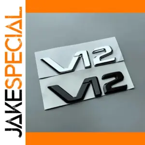 Mercedes-Benz V12 Emblem for S400 S500 S600