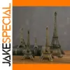 Vintage Eiffel Tower Metal Sculpture Set of Five