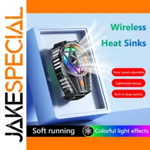 Portable RGB Phone Cooling Fan for Smartphones