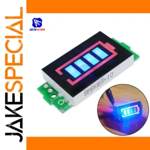 LED Battery Capacity Tester for 1S-7S Batteries