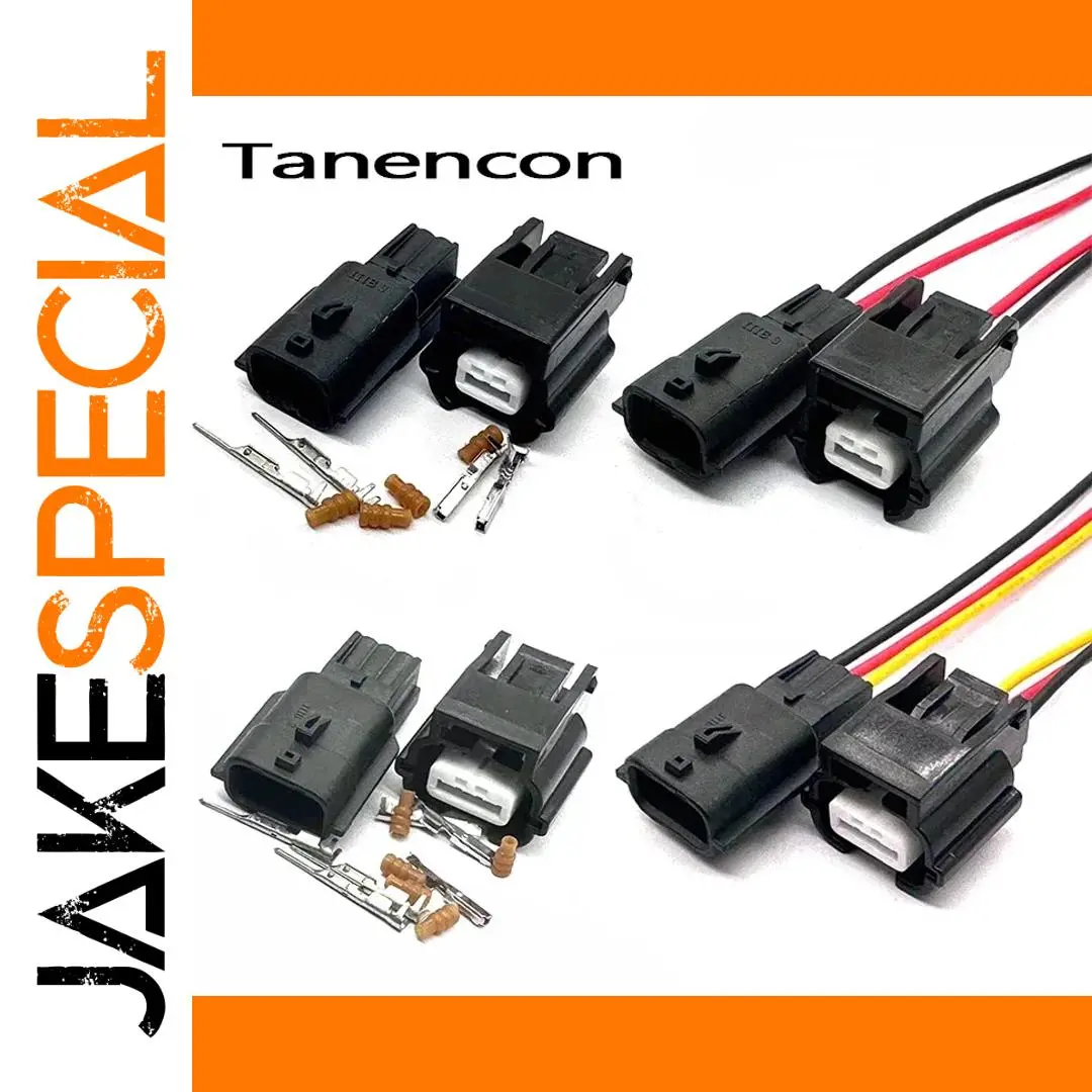 Waterproof Automotive Wire Connector Set for Honda Nissan 1 Waterproof Automotive Wire Connector Set for Honda Nissan