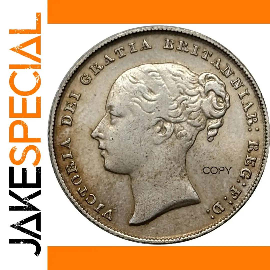 Vintage Queen Victoria Coin Replica 25mm 1 Vintage Queen Victoria Coin Replica 25mm