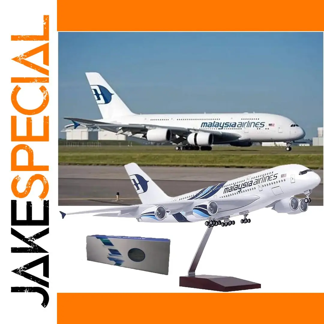 Malaysia Airlines Airbus A380 Diecast Model 47cm 1 Malaysia Airlines Airbus A380 Diecast Model 47cm