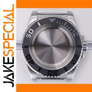40mm Stainless Steel Dive Watch Case for NH Movements