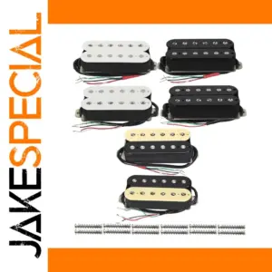 Ceramic Humbucker Pickup Set for Electric Guitars