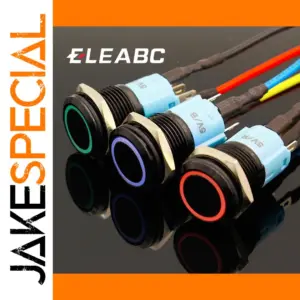 16mm Waterproof Metal Push Button Switch for Control Panels