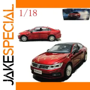 Red 1/18 Scale SAIC Volkswagen Lamando Model