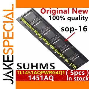 Set of 5 High-Precision Voltage Regulators SOP-16