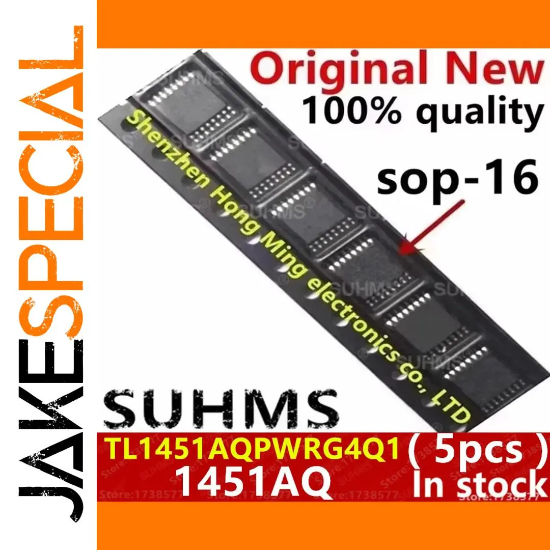 Set of 5 High-Precision Voltage Regulators SOP-16 1 Set of 5 High-Precision Voltage Regulators SOP-16