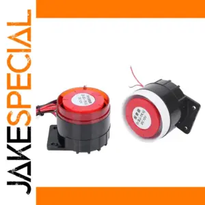 High-Decibel Alarm with Light for Security