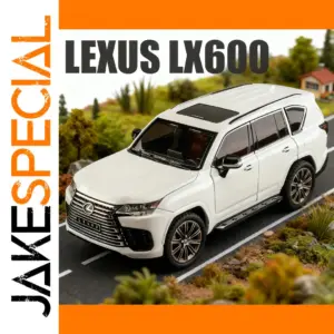 White Lexus LX600 Scale Model 1:24 for Collectors
