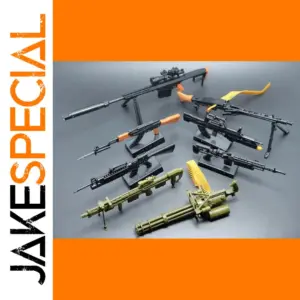 8-Model Firearm Display Set for Collectors