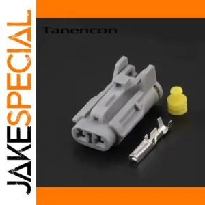 Waterproof 2-Pin Connector Set for Automotive